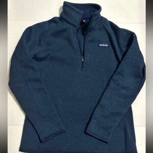 Patagonia Navy Fleece Pullover
